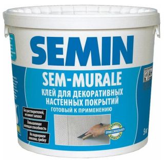 Клей для обоев СЕМИН СЕМ-МЮРАЛЬ / SEMIN SEM-MURALE 5кг
