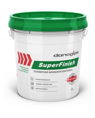 Шпатлевка Danogips SuperFinish 28 кг (17 л)