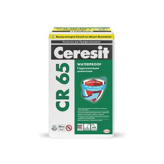 Цементная гидроизоляция Ceresit CR 65 (Церезит) 20 кг