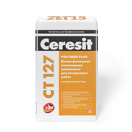 Ceresit CT 127 Белая полимерная шпаклевка 25 кг