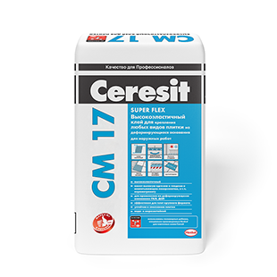 Ceresit СМ 17 Клей высокоэластичный для плитки 25 кг