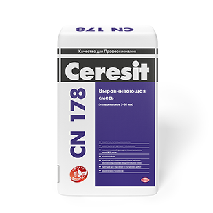 Ceresit Выравнивающ1аяся смесь CN 178 25 кг