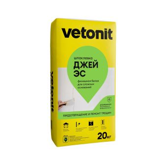 Финишная шпаклевка Vetonit JS 20 кг