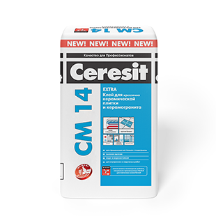 Клей Ceresit СМ 14 Extra для плитки и керамогранита 25 кг