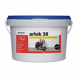 Клей для напольной ПВХ-плитки Arlok 38 13 кг