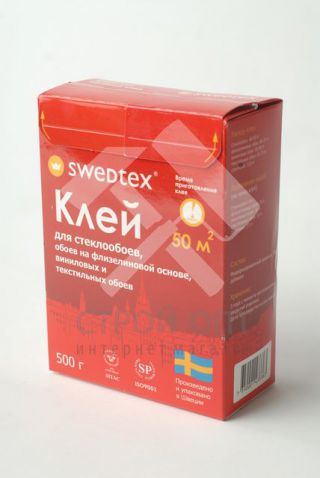 Клей для стеклообоев SWEDTEX 0.5 кг