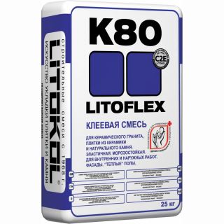 Litokol LitoFlex K80 клей для плитки 25 кг
