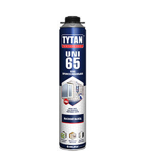 Монтажная пена Tytan 65 O2 UNI 750 мл (под пистолет)