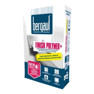 Шпаклевка полимерная финишная Bergauf Finish Polymer 20 кг