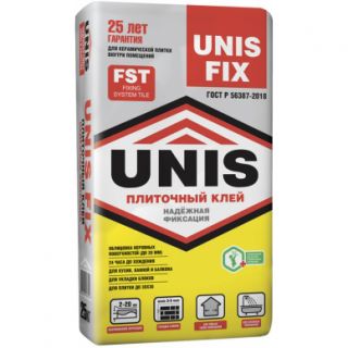 UNIS Клей плиточный FIX Универсальный 25 кг
