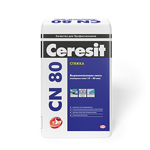 Выравнивающая смесь для пола Ceresit CN 80 25 кг
