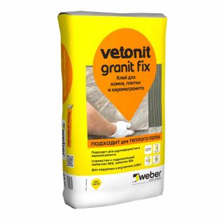 WEBER.VETONIT Granit Fix Клей для керамогранита, 25 кг